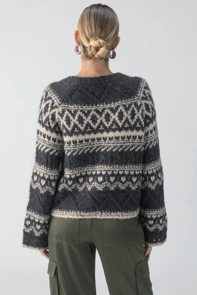 Fairisle Crew neck Sweater