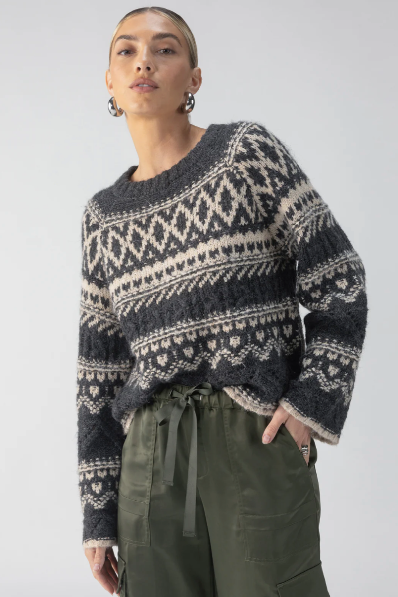 Fairisle Crew neck Sweater