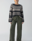 Fairisle Crew neck Sweater