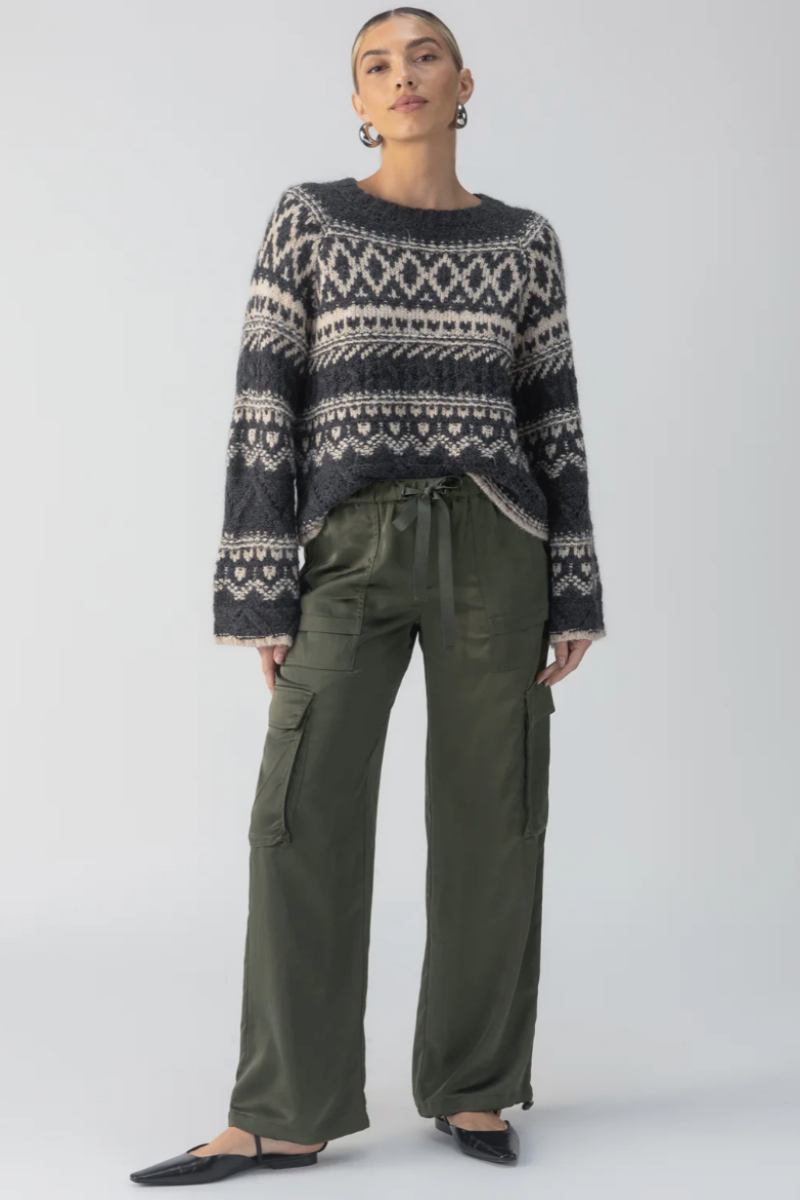 Fairisle Crew neck Sweater