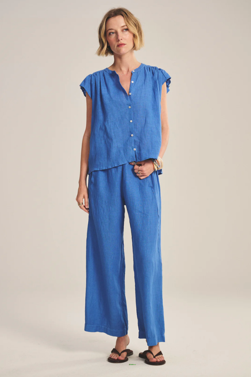 Velvet, Lola Woven Linen Pant – Snapdragon Designs