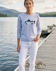 Cashmere 'Gone Fishing' Sweater