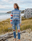 Fisherman Funnel Neck Sweater