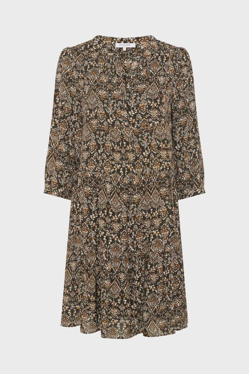 Gerard Darel, Lyne Dress- Kaki Moyen