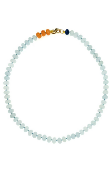 Adina Reyter, Shades of Light Blue Gemstone Necklace