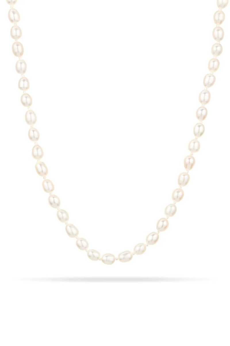 Adina Reyter, Chunky Seed Pearl Necklace - 16"