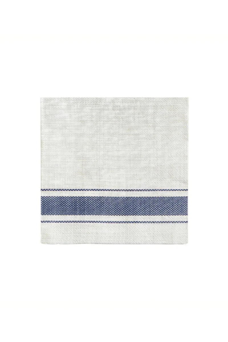 Cocktail Napkin, Bistro Stripe