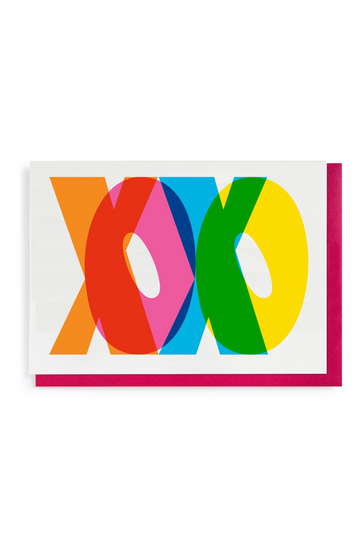 Archivist Gallery, Printed Cards- XOXO by Pressink