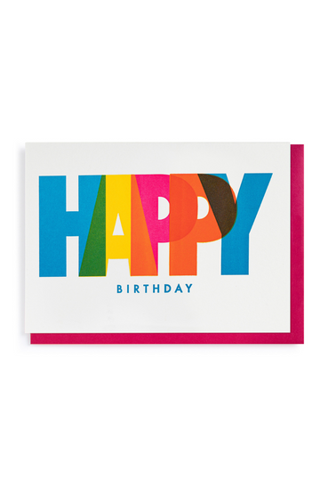 Archivist Gallery, Printed Cards- Happy Birthday by Pressink