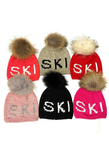 Pink Pineapple, Ski Pom Pom Hat