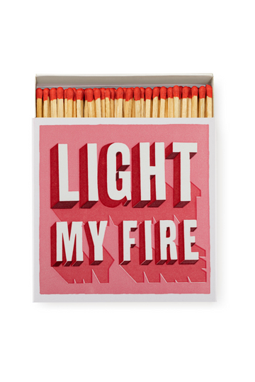 Archivist Gallery, Luxury Square Matchbox- Light My Fire