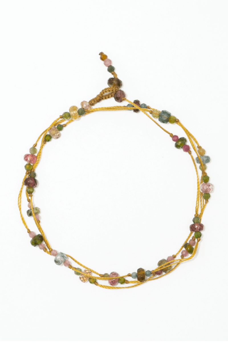 Sharing, Loopy Tourmaline  Necklace / Bracelet
