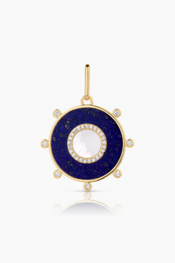 Thatch, Soleil Lapis and Mother Of Pearl Charm