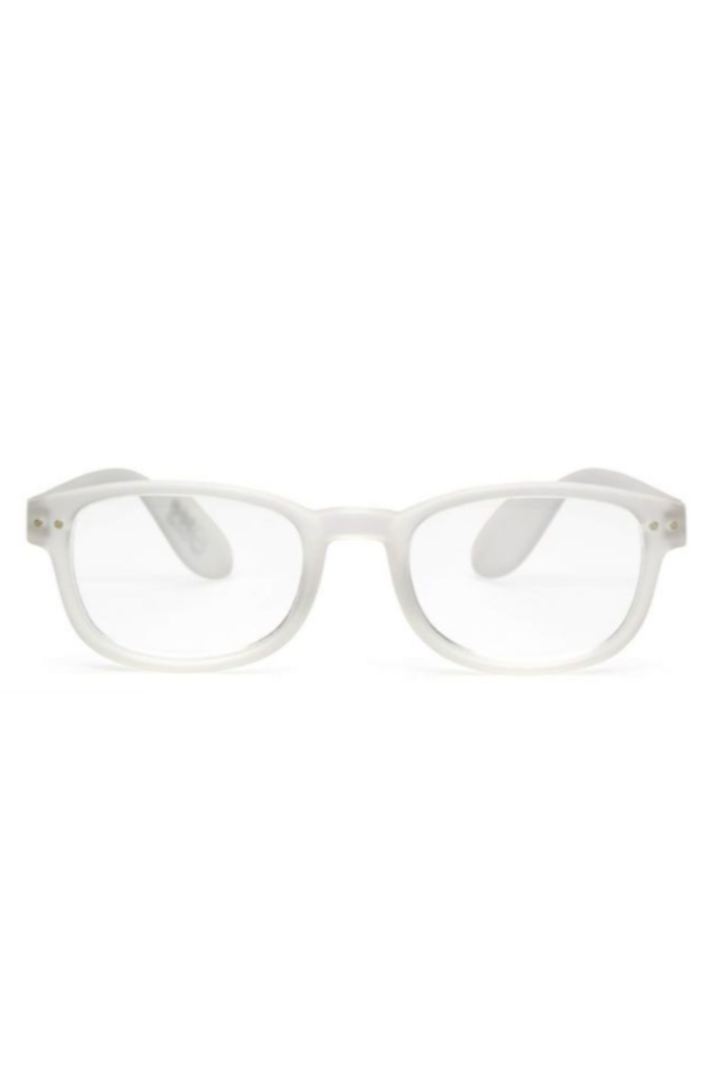 Izipizi, B Reading Glasses- White Crystal