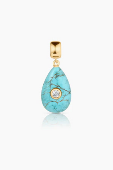 Thatch, Bardot Howlite Bail Charm