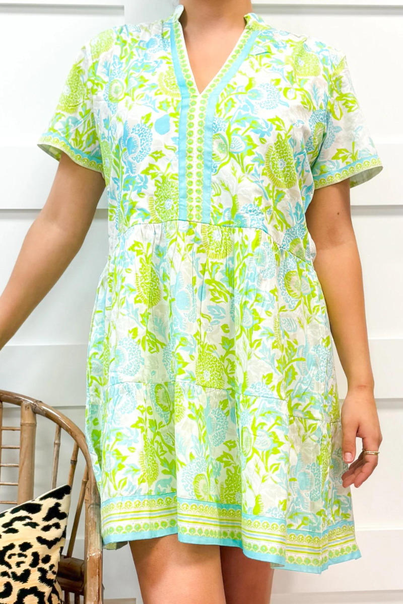 La Plage, Alison Short Sleeve Dress