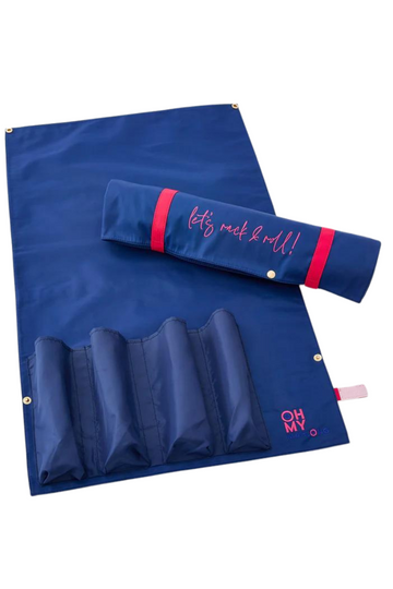 Oh My Mahjong - Navy Let's Rack & Roll Bag