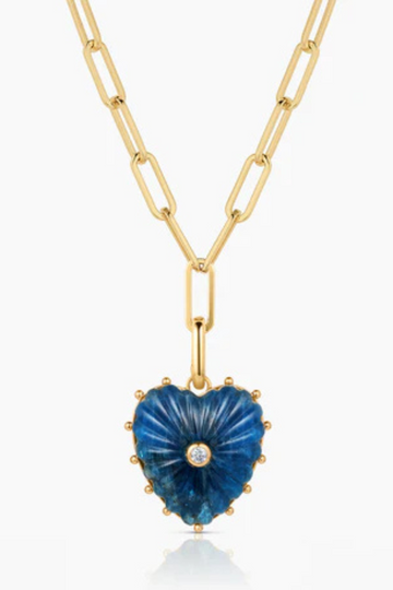 Thatch, Malene Apatite Clip Necklace