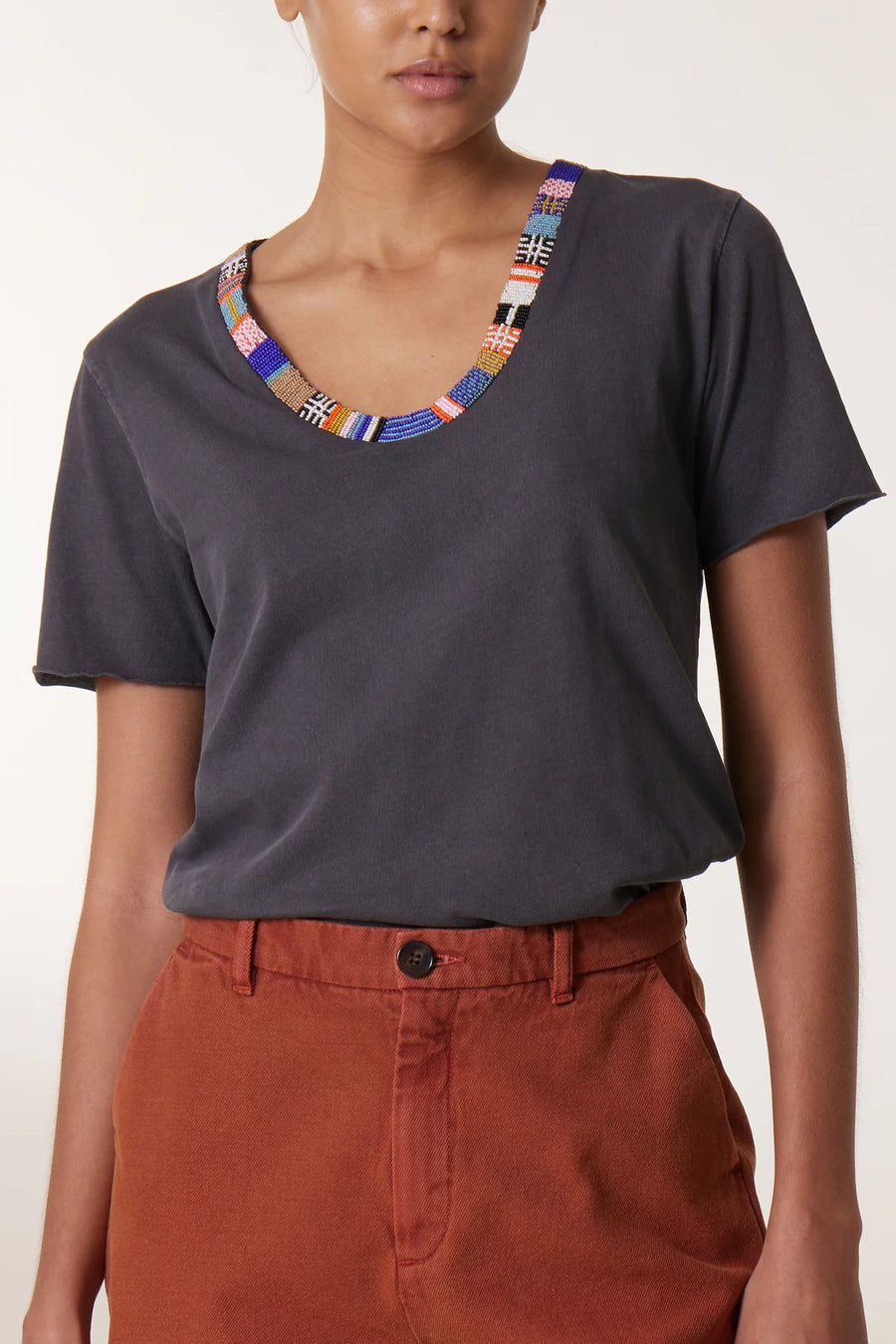 Leon & Harper, Tizia Beads T-Shirt