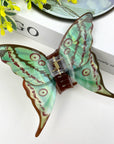 Hair Claw Clip, Colourful butterflies