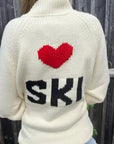 Varsity Cardigan - Ski