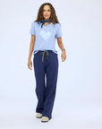 Kerri Rosenthal, Weekend Barb Sweatpant - Indigo Blue