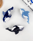 Hair Claw Clip, Orca Whale