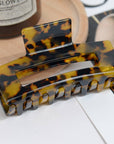 Tortoise Shell Hair Claw Clip