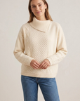 Not Shy, Felicity Sweater- Ecru