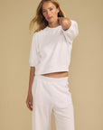 Velvet, Bonnie Sweatshirt- Feather Grey