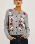 Rails, Millie Sweater - Grey Flora