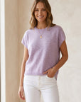 Cashmere Crew Neck Vest / Tee