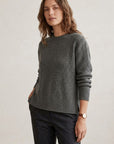 Cashmere Ribbed Lounge Sweater