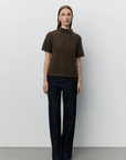 Sofie Schnoor, Saga Knit Sweater-Dark Brown
