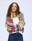 Kerri Rosenthal, Sienna Stripe Cardigan