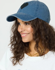 Kerri Rosenthal, Imperfect Heart Hat-Denim