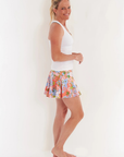 CK Bradley, Topsy Skirt-Poppy Guava