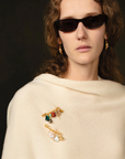 Chan Luu, Peapod Earrings-Gold