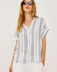 Rails, Tuscany Shirt-Salino Stripe