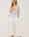 Rails, Tuscany Shirt-Salino Stripe