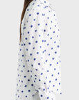 Frank & Eileen, Eileen Relaxed Button Up Shirt- Large Blue Dots