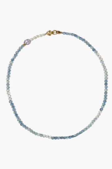 Chan Luu, Lottie Necklace- Aquamarine mix