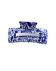 Blue and White Porcelain Pattern Hair Claw Clip