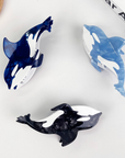 Hair Claw Clip, Orca Whale