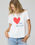 Kerri Rosenthal, Suke Fool For Love Tee-White