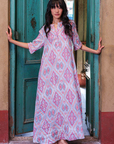 Nimo With Love, Cassia Dress- Ikat Sorbet