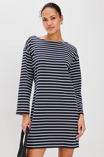 Rails, Dress - Orchid Dress-Nautical Stripe