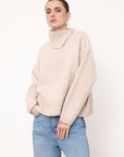 Not Shy, Felicity Sweater- Ecru
