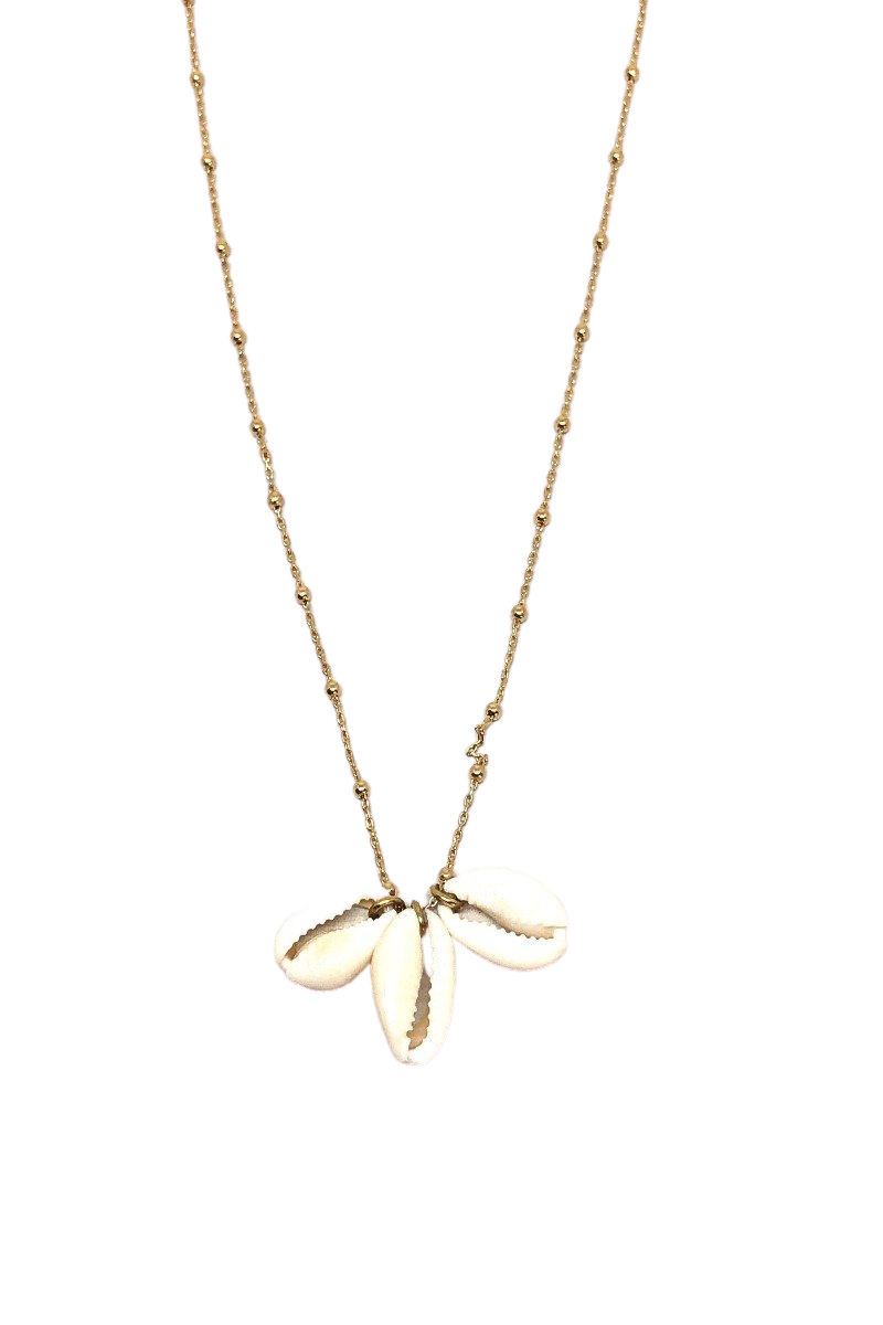 By Johanne, 3 Shell Necklace – Snapdragon Designs