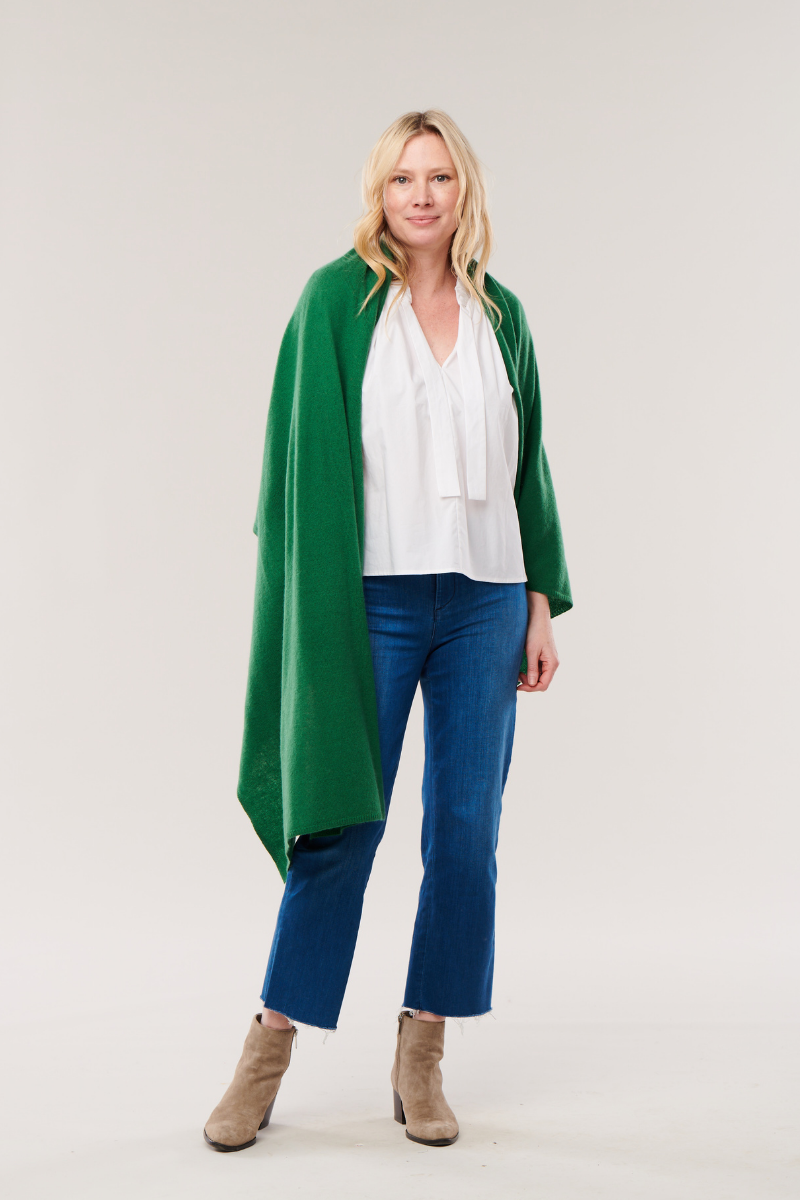 Long cashmere wrap deals